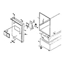 Kenmore 1065945180 cabinet parts diagram