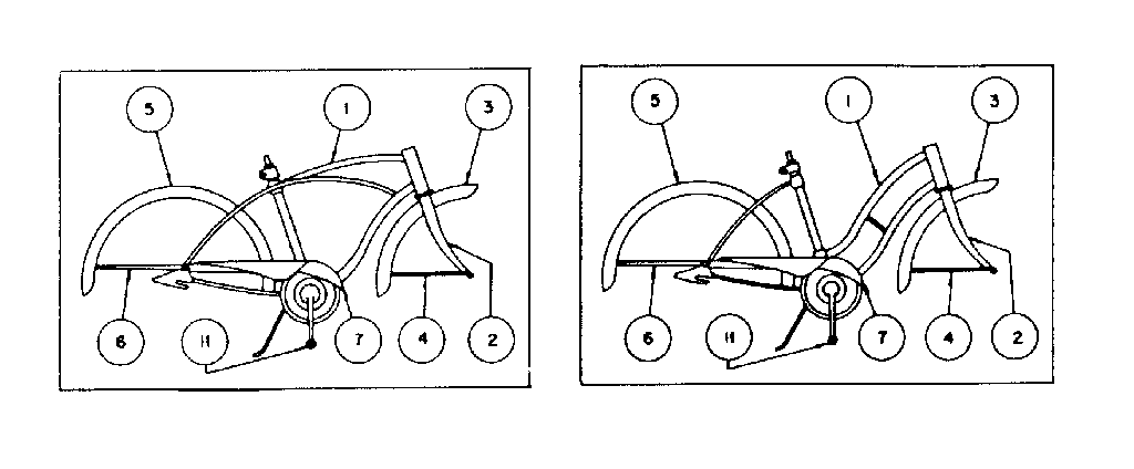 Sears 50245451 frame assembly diagram
