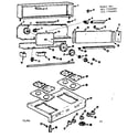Kenmore 1037316605 backguard and maintop diagram