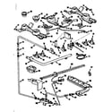 Kenmore 1037426645 burner section diagram