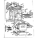 Kenmore 1037486640 body section diagram