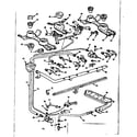 Kenmore 1037664004 burner section diagram