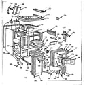 Kenmore 1037664004 body section diagram