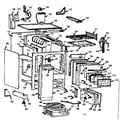 Kenmore 1037685510 body section diagram