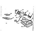 Kenmore 1037686605 fifth burner and oven rotisserie diagram