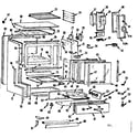 Kenmore 1037745000 body section diagram