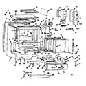Kenmore 1037746645 body section diagram