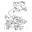 Kenmore 1037746645 burner section diagram