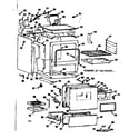 Kenmore 1037786605 body section diagram