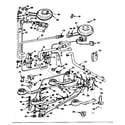 Kenmore 1037985400 burner section diagram