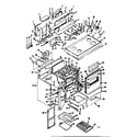 Kenmore 1199646540 body section diagram