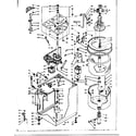 Kenmore 1106504800 machine sub-assembly diagram