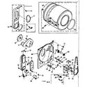 Kenmore 1106507825 bulkhead assembly diagram