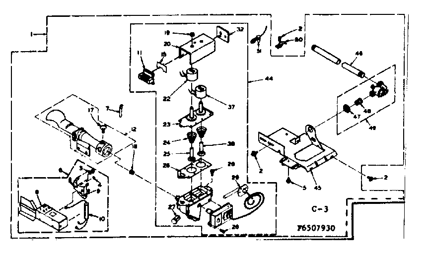 Kenmore 1106507930 white rodgers burner diagram