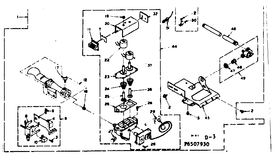 Kenmore 1106507930 white rodgers burner diagram