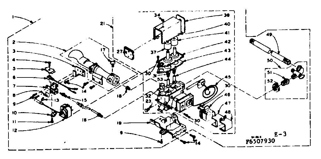 Kenmore 1106507930 white rodgers burner diagram