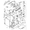 Kenmore 1106507941 machine sub-assembly diagram