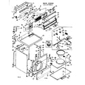 Kenmore 1106508922 machine sub-assembly diagram