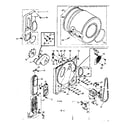 Kenmore 1106508922 bulkhead assembly diagram