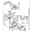 Kenmore 1106517502 machine sub-assembly diagram