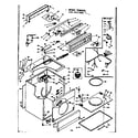 Kenmore 1106517800 machine sub-assembly diagram