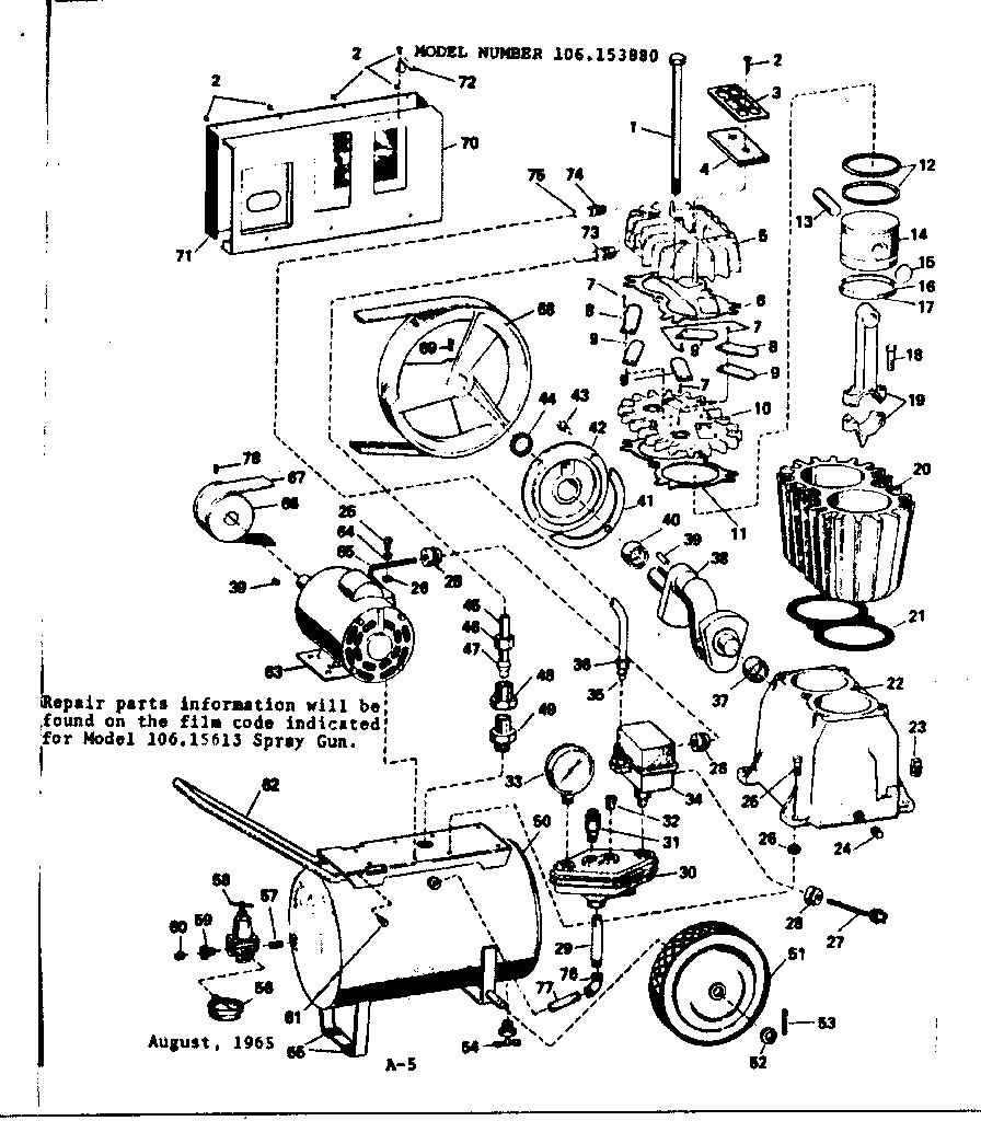 Craftsman 106153880 twin cylinder tankmobiles diagram