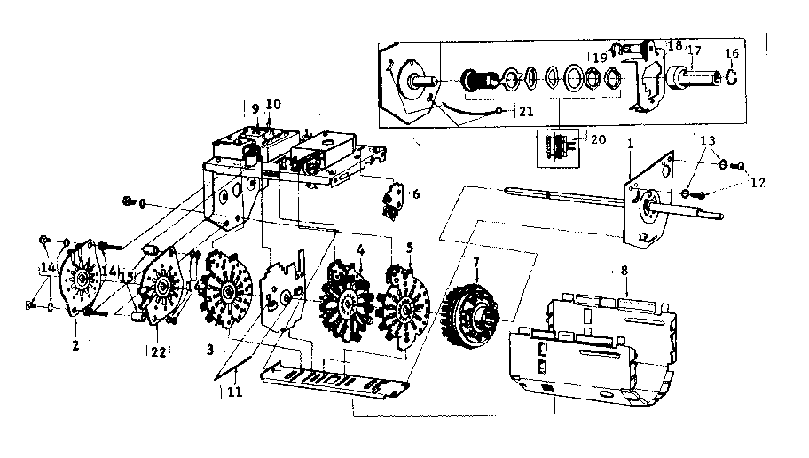 LXI 56210480 vhf tuner diagram