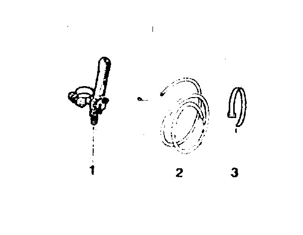 Lifestyler 236473760 lever assembly and cable for 5-speed simplex prestige diagram