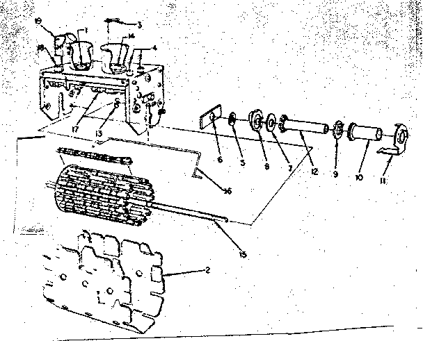 LXI 52861547 vhf tuner parts (95-370-0) diagram