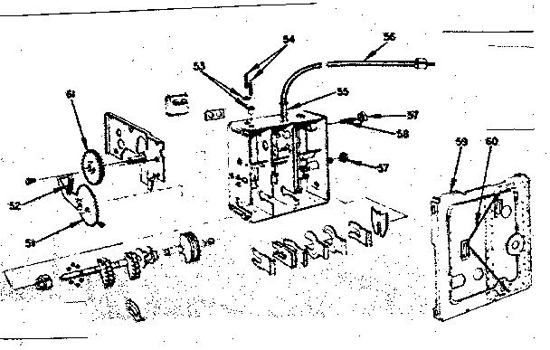 LXI 52861547 uhf tuner parts (95-379-0) diagram