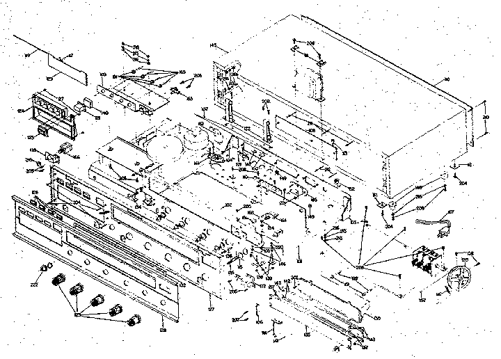 LXI 70091300200 cabinet parts diagram