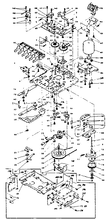 LXI 13291831701 tape mechanism diagram