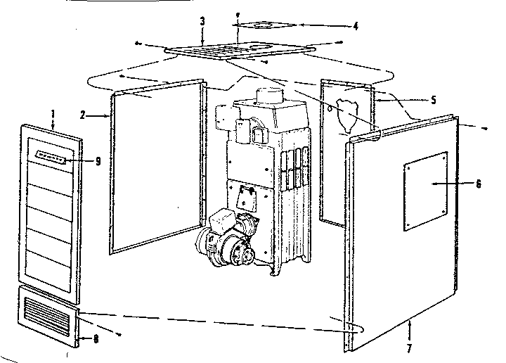 Kenmore 2295132 jacket parts diagram