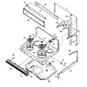 Kenmore 3639878810 cooktop diagram