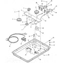 Kenmore 9113378890 burner section diagram