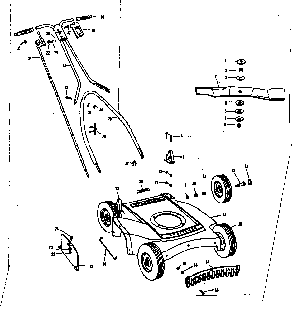 Craftsman 13188460 replacement parts diagram