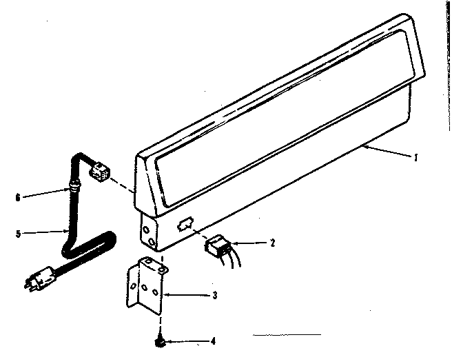 Kenmore 1197108311 backguard diagram