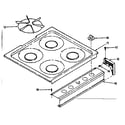 Kenmore 1197118311 main top diagram