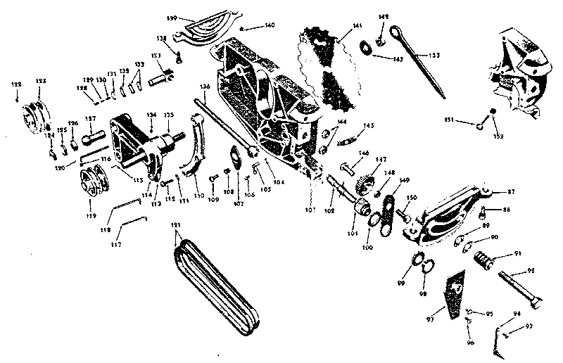 Craftsman 10320001 base assembly diagram