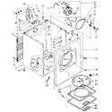 Kenmore 11086860700 cabinet diagram