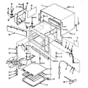 Kenmore 5648888310 cabinet parts diagram