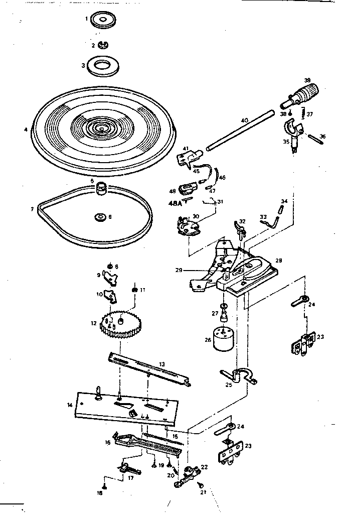 LXI 13291830550 player (qt-2d-200/201) diagram