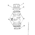 Sears 505451313 head fittings diagram