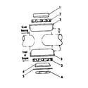 Sears 505451313 hanger fittings diagram