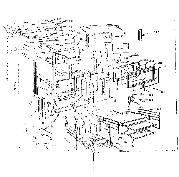 Kenmore 103796611 body section diagram