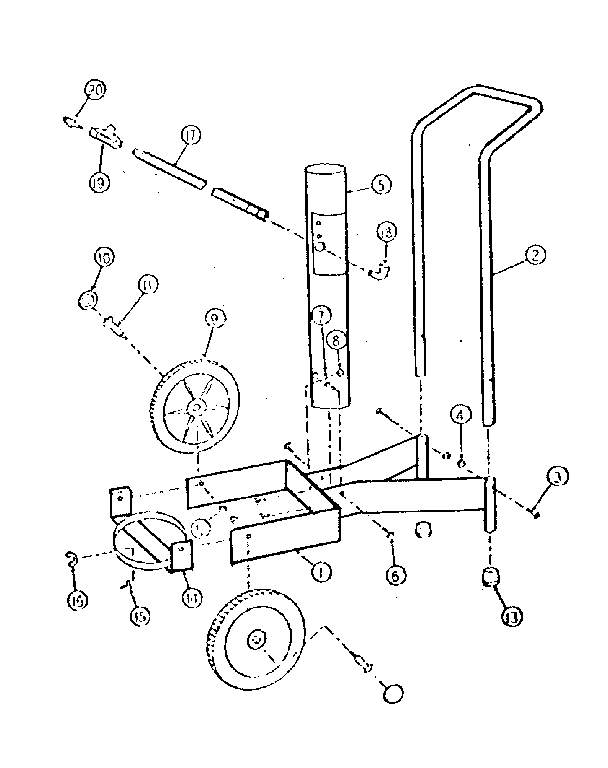 Kenmore 25822120 accessory item diagram