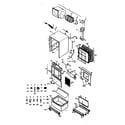 Kenmore 56561921 functional replacement parts diagram