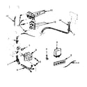 Kenmore 8676651 wiring and controls assembly diagram