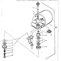 Craftsman 139656260 motor drive assembly-model no. 139.656260 diagram