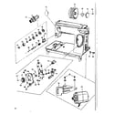 Kenmore 159263 motor assembly diagram